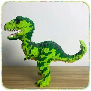 KLOCKI KONSTRUKCYJNE DINOZAUR VELOCIRAPTOR 1457 EL PREZENT ZESTAW KLOCKÓW