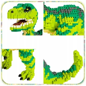 KLOCKI KONSTRUKCYJNE DINOZAUR VELOCIRAPTOR 1457 EL PREZENT ZESTAW KLOCKÓW