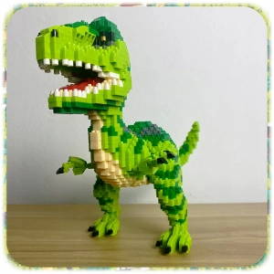 KLOCKI KONSTRUKCYJNE DINOZAUR VELOCIRAPTOR 1457 EL PREZENT ZESTAW KLOCKÓW