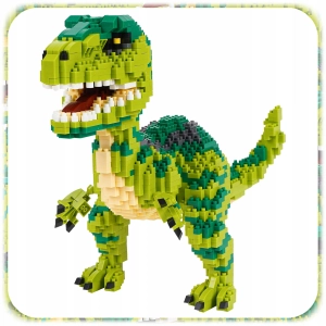 KLOCKI KONSTRUKCYJNE DINOZAUR VELOCIRAPTOR 1457 EL PREZENT ZESTAW KLOCKÓW