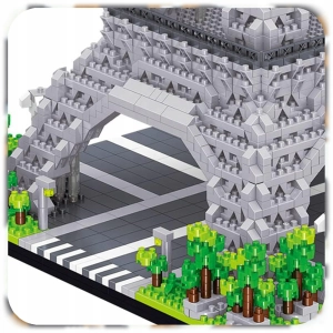 WIEŻA EIFFLA KLOCKI KONSTRUKCYJNE EIFFEL TOWER ZESTAW 2904 ELEMENTÓW XL