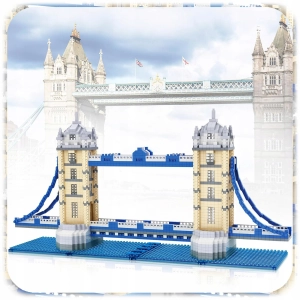 MOST LONDYŃSKI KLOCKI KONSTRUKCYJNE LONDON BRIDGE ZESTAW 1310 ELEMENTÓW XL