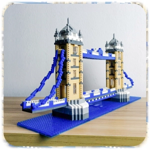 MOST LONDYŃSKI KLOCKI KONSTRUKCYJNE LONDON BRIDGE ZESTAW 1310 ELEMENTÓW XL