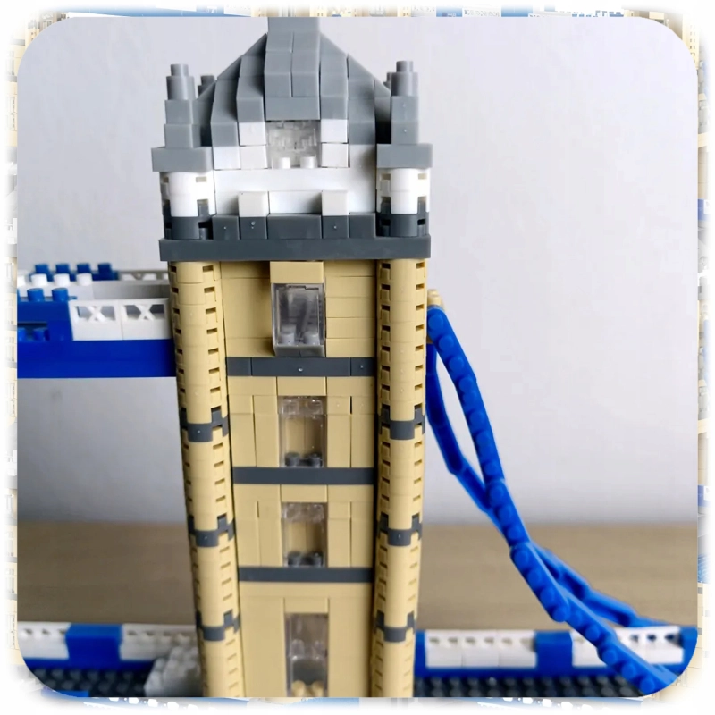 MOST LONDYŃSKI KLOCKI KONSTRUKCYJNE LONDON BRIDGE ZESTAW 1310 ELEMENTÓW XL
