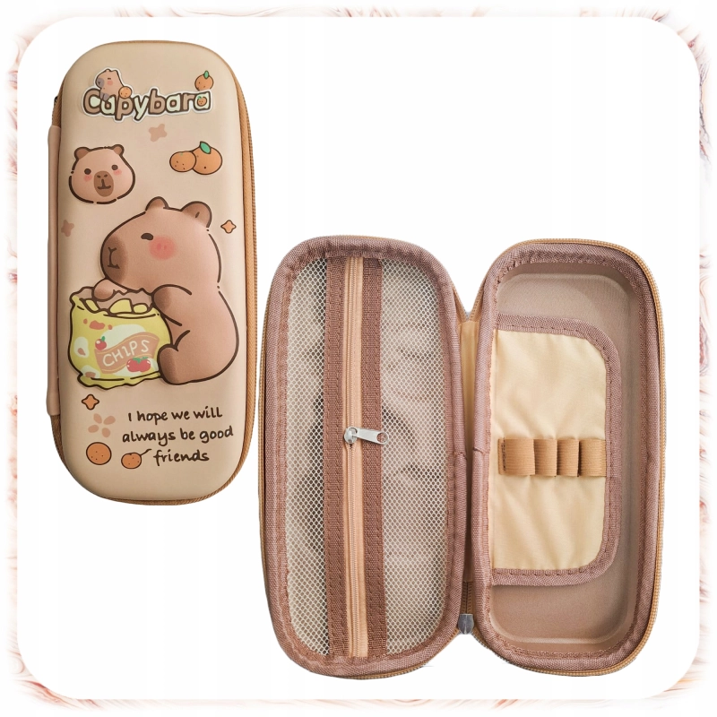 ZESTAW KREATYWNY DLA DZIECI KAPIBARA W WALIZCE 149EL+ WALIZKA AKCESORIA DIY