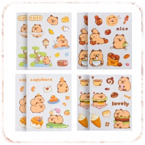 ZESTAW KREATYWNY DLA DZIECI KAPIBARA W WALIZCE 149EL+ WALIZKA AKCESORIA DIY