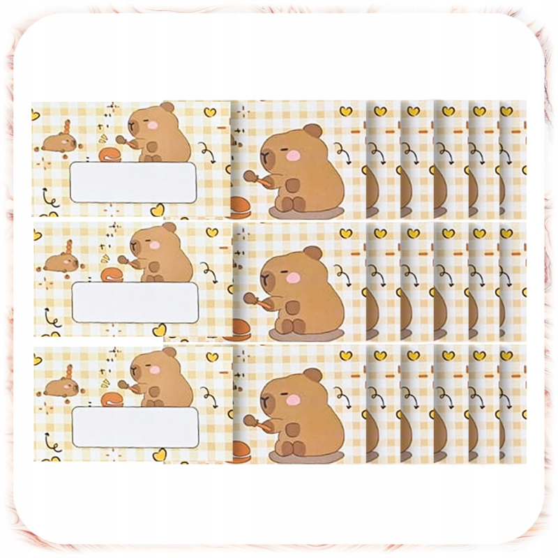 ZESTAW KREATYWNY DLA DZIECI KAPIBARA W WALIZCE 149EL+ WALIZKA AKCESORIA DIY