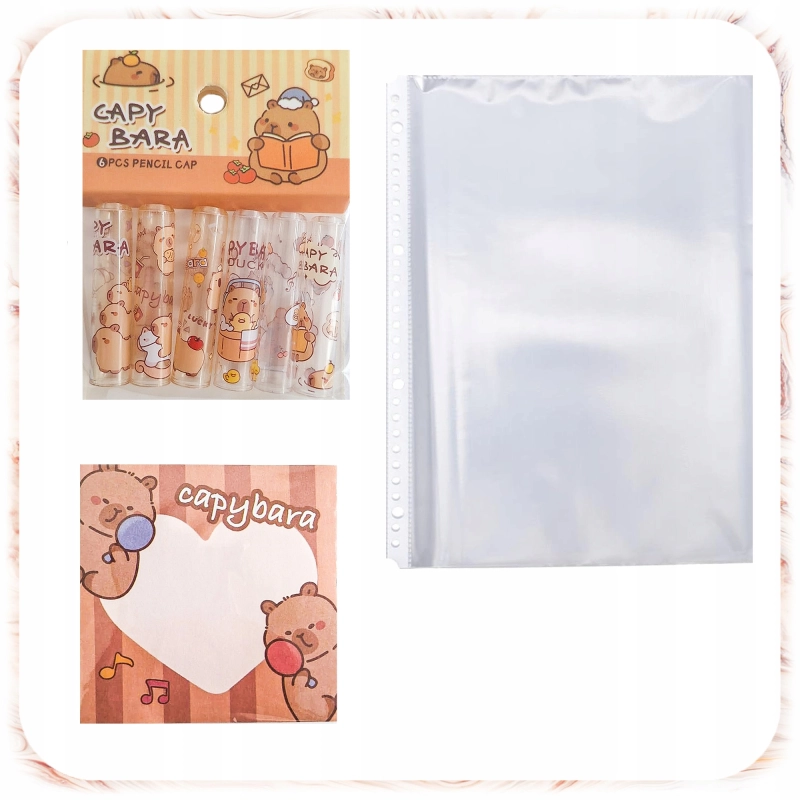 ZESTAW KREATYWNY DLA DZIECI KAPIBARA W WALIZCE 149EL+ WALIZKA AKCESORIA DIY