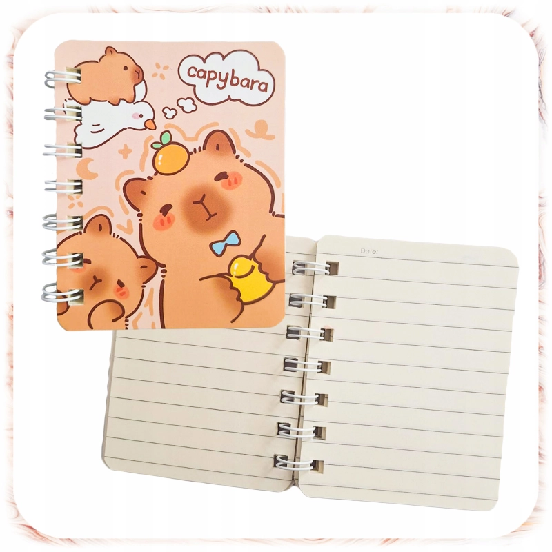 ZESTAW KREATYWNY DLA DZIECI KAPIBARA W WALIZCE 149EL+ WALIZKA AKCESORIA DIY