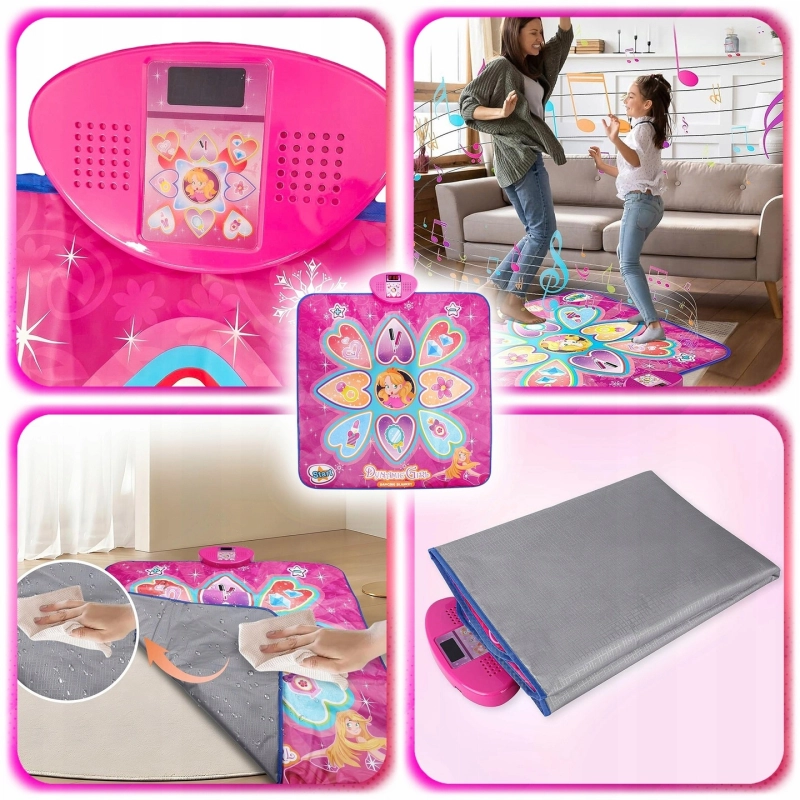 MATA DO TAŃCZENIA DLA DZIECI GRA MUZYCZNA INTERAKTYWNA TANECZNA TAŃCA