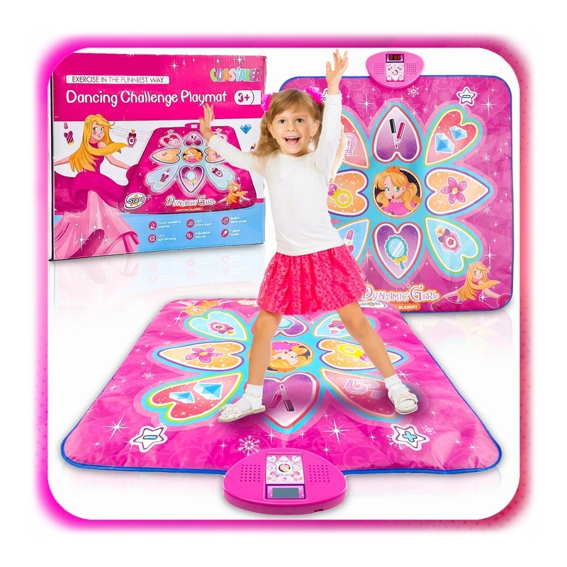 MATA DO TAŃCZENIA DLA DZIECI GRA MUZYCZNA INTERAKTYWNA TANECZNA TAŃCA