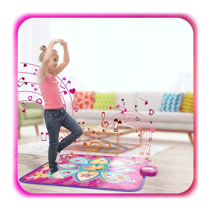 MATA DO TAŃCZENIA DLA DZIECI GRA MUZYCZNA INTERAKTYWNA TANECZNA TAŃCA