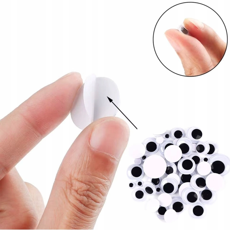 ZESTAW KREATYWNY DO PRAC RĘCZNYCH 1200 ELEMENTÓW DLA DZIECI PLASTYCZNY