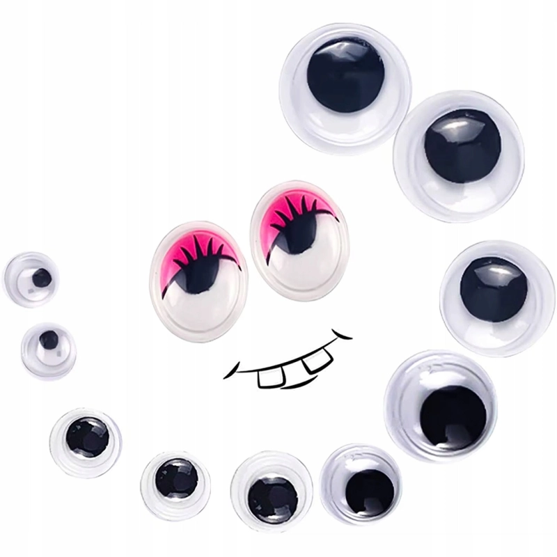 ZESTAW KREATYWNY DO PRAC RĘCZNYCH 1200 ELEMENTÓW DLA DZIECI PLASTYCZNY