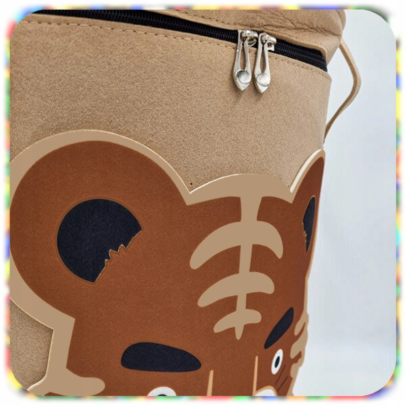 KOSZ WOREK MATA ZAMYKANY NA ZABAWKI DUŻY POJEMNY 2w1 XXL 150 CM TYGRYS