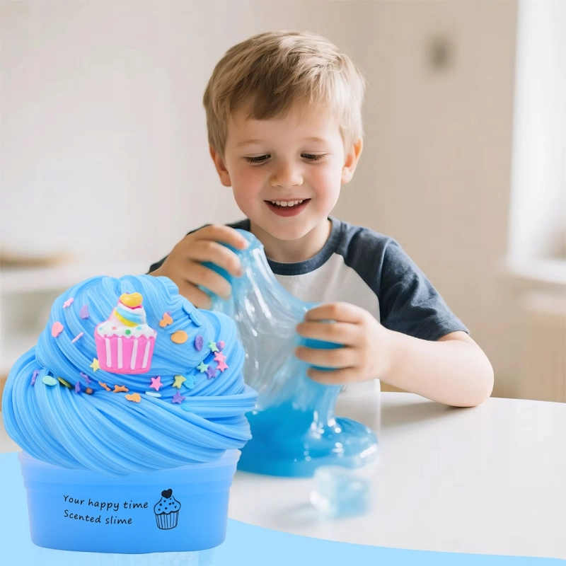 PACHNĄCE BABECZKI LODY ZESTAW DO ROBIENIA GLUTÓW SLIME GLUTY 10SZT KOLORÓW