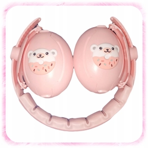 SŁUCHAWKI WYGŁUSZAJĄCE OCHRONNE DLA DZIECI NIEMOWLĄT NAUSZNIKI RÓŻOWE