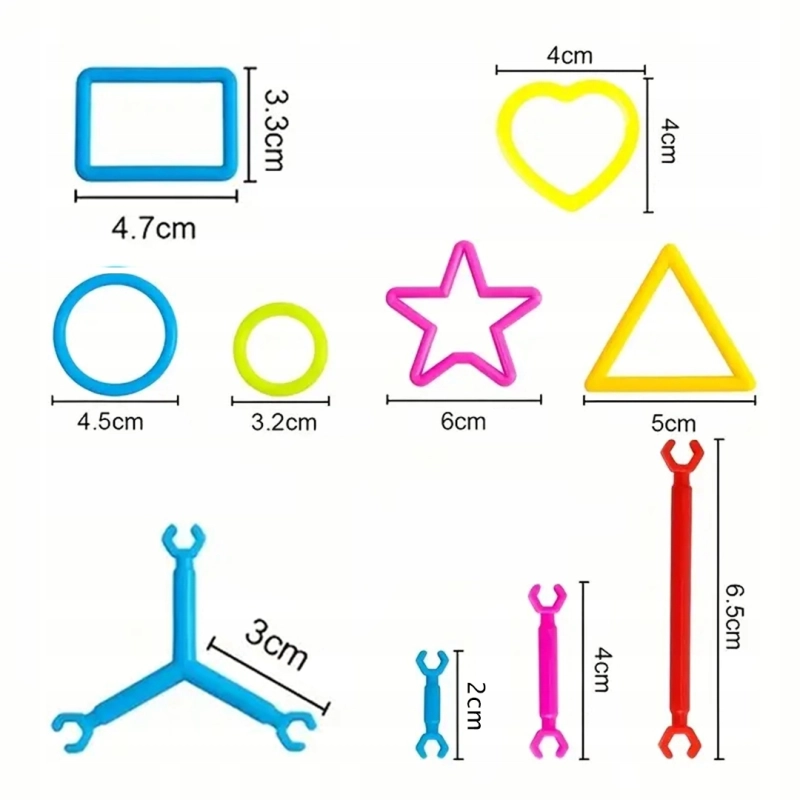 KLOCKI KONSTRUKCYJNE RURKI ZESTAW XXL 1200 EL DLA DZIECI KREATYWNE PATYCZKI