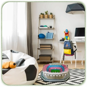 PUZZLE 3D MODEL DIY FC BARCELONA STADION PIŁKARSKI CAMP NOU 69 ELEMENTÓW