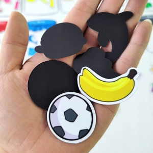 MAGNESY NA TABLICE MAGNETYCZNĄ LODÓWKĘ ZESTAW EDUKACYJNY DLA DZIECI 10 SZT