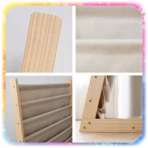 REGAŁ SZAFKA NA KSIĄŻKI DLA DZIECI STOJAK 79 CM ORGANIZER 6 PÓŁEK LOFT 2 KG