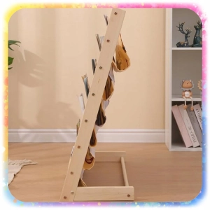 REGAŁ SZAFKA NA KSIĄŻKI DLA DZIECI STOJAK 79 CM ORGANIZER 6 PÓŁEK LOFT 2 KG
