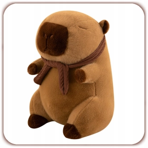 KAPIBARA MASKOTKA PLUSZAK 35 CM ZESTAW DUŻA CAPYBARA + KOCYK PREZENT DZIECI