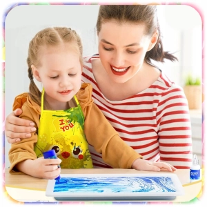 MALOWANIE NA WODZIE 10 KOLORÓW KREATYWNY MAGICZNY ZESTAW DIY XL ARTYSTYCZNY