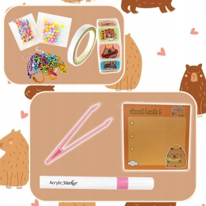KAPIBARA CREATIVE BOX XXL TWÓRZ BRELOKI OZDOBY BIŻUTERIĘ DEKORACJE 300+ EL
