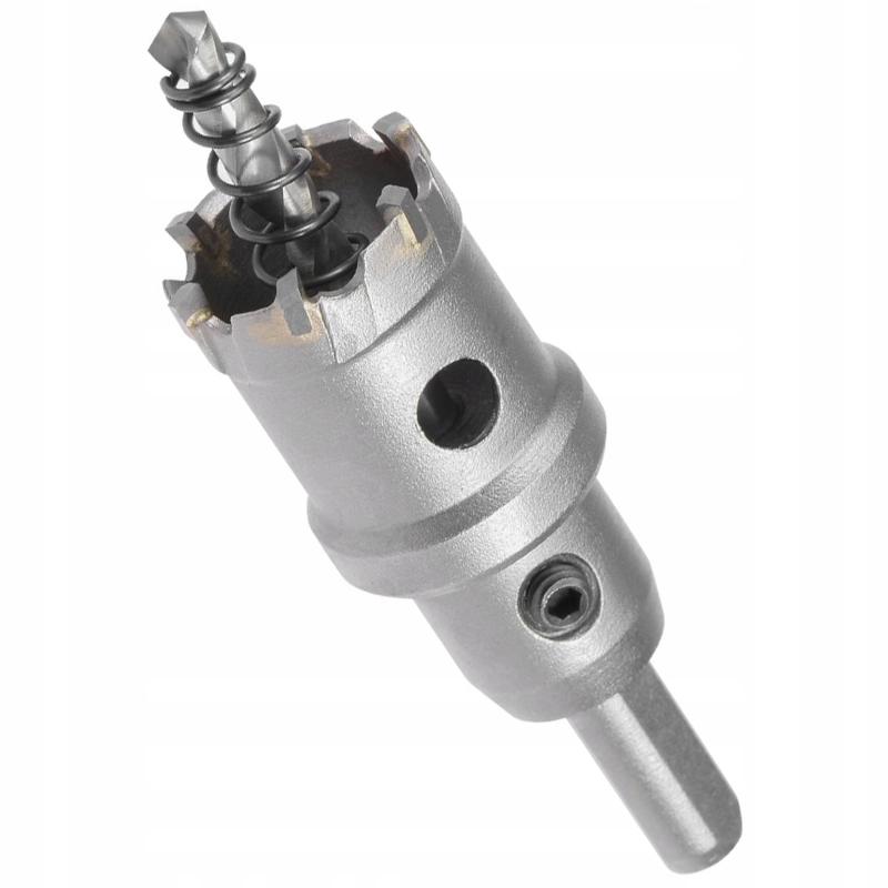 ZESTAW MOCNA OTWORNICA KLUCZ IMBUSOWY SPRĘŻYNA WIERTŁO DO METALU 25 mm