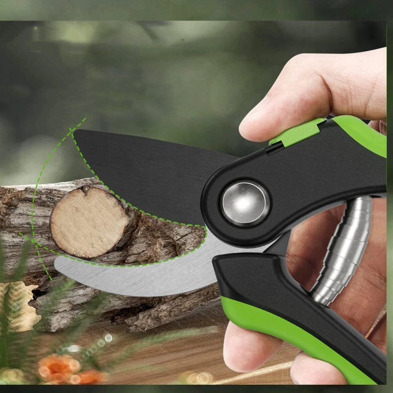 SEKATOR OGRODOWY RĘCZNY 21cm STRONG MOCNY NOŻYCE DO GAŁĘZI KRZEWÓW KWIATÓW