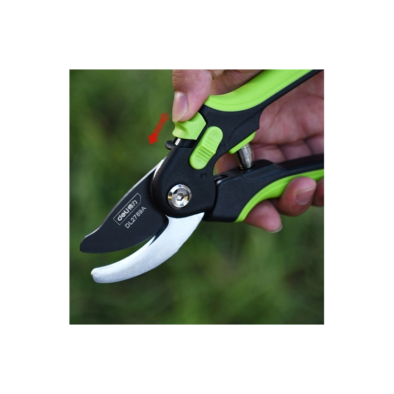 SEKATOR OGRODOWY RĘCZNY 21cm STRONG MOCNY NOŻYCE DO GAŁĘZI KRZEWÓW KWIATÓW