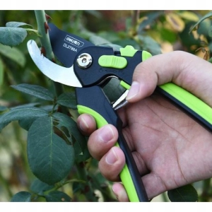 SEKATOR OGRODOWY RĘCZNY 21cm STRONG MOCNY NOŻYCE DO GAŁĘZI KRZEWÓW KWIATÓW
