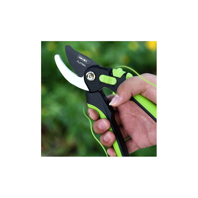 SEKATOR OGRODOWY RĘCZNY 21cm STRONG MOCNY NOŻYCE DO GAŁĘZI KRZEWÓW KWIATÓW