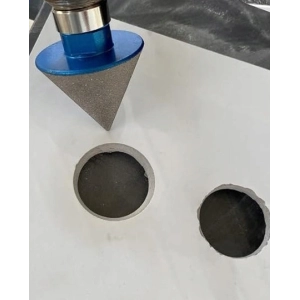 FREZ DIAMENTOWY STOŻKOWY STOŻEK GWINT M14 2-38 MM GLAZURA GRANIT MARMUR