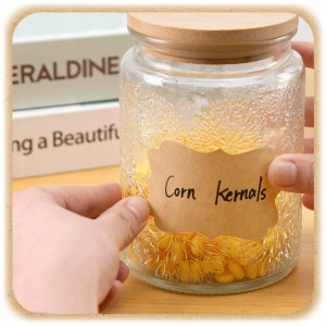 ETYKIETY SAMOPRZYLEPNE NAKLEJKI na Przyprawy Słoiki Przetwory BEŻOWE 250SZT