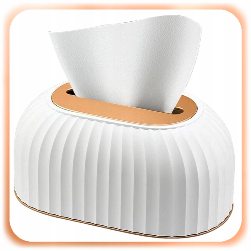 POJEMNIK NA CHUSTECZKI Pudełko Podajnik CHUSTECZNIK Organizer ze Sprężyną