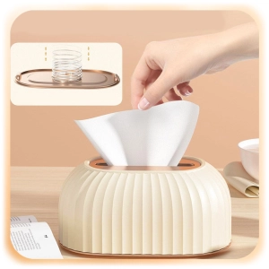 POJEMNIK NA CHUSTECZKI Pudełko Podajnik CHUSTECZNIK Organizer ze Sprężyną