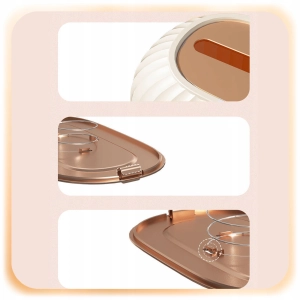 POJEMNIK NA CHUSTECZKI Pudełko Podajnik CHUSTECZNIK Organizer ze Sprężyną