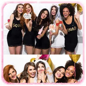 XL ZESTAW WIECZ&Oacute;R PANIEŃSKI WELON SZARFA DIADEM TATUAŻE DEKORACJE DO ZDJĘĆ