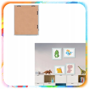 RAMKA ARTYSTYCZNA OTWIERANA NA RYSUNKI OBRAZKI ZDJĘCIA DLA DZIECKA POJEMNIK