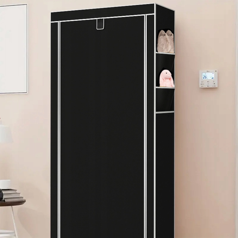 SZAFKA MATERIAŁOWA NA BUTY UBRANIA REGAŁ PÓŁKA GARDEROBA 9 PÓŁEK DUŻA 155cm