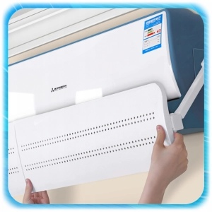 DEFLEKTOR UNIWERSALNY DO KLIMATYZACJI POKRYWA OSŁONA KLIMATYZATORA OWIEWKA