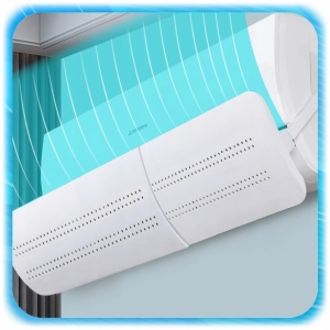 DEFLEKTOR UNIWERSALNY DO KLIMATYZACJI POKRYWA OSŁONA KLIMATYZATORA OWIEWKA