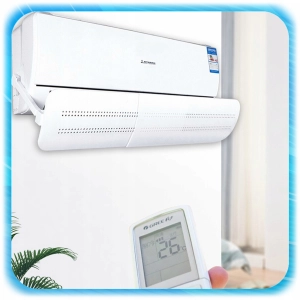 DEFLEKTOR UNIWERSALNY DO KLIMATYZACJI POKRYWA OSŁONA KLIMATYZATORA OWIEWKA