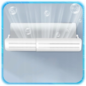 DEFLEKTOR UNIWERSALNY DO KLIMATYZACJI POKRYWA OSŁONA KLIMATYZATORA OWIEWKA