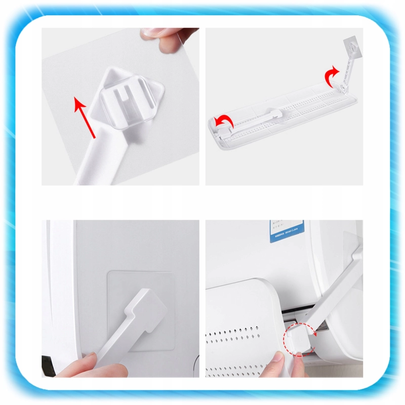 DEFLEKTOR UNIWERSALNY DO KLIMATYZACJI POKRYWA OSŁONA KLIMATYZATORA OWIEWKA