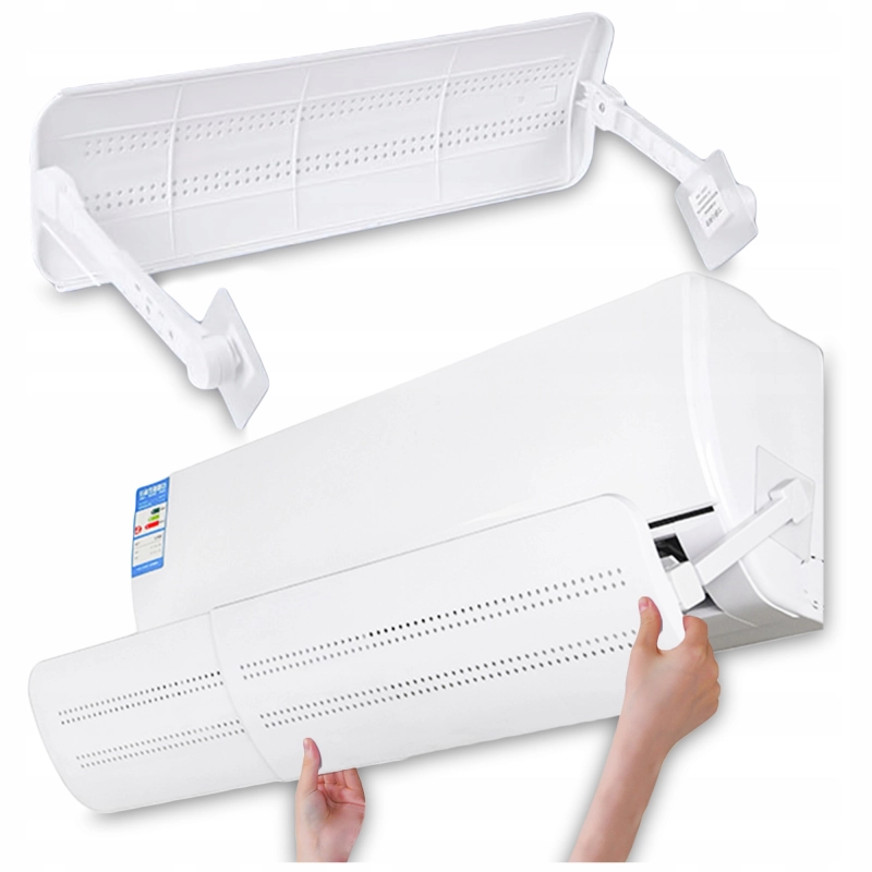 DEFLEKTOR UNIWERSALNY DO KLIMATYZACJI POKRYWA OSŁONA KLIMATYZATORA OWIEWKA