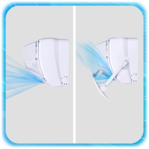 DEFLEKTOR UNIWERSALNY DO KLIMATYZACJI POKRYWA OSŁONA KLIMATYZATORA OWIEWKA