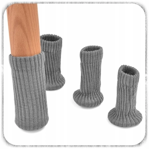 24 SZT SKARPETKI NA NOGI KRZESŁA STOŁU NAKŁADKI OCHRONNE PODKŁADKI Z FILCEM